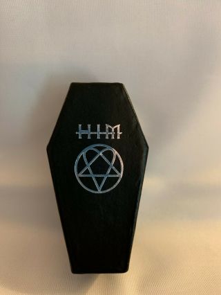 H.  I.  M. ,  Him - Rare Ring Set In Coffin Box. ,  2005 Issue.