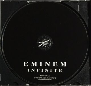Eminem - Infinite (ARW007 CD) Arelis Recorld World Release RARE DEBUT ALBUM 3