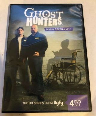 Ghost Hunters: Season Seven,  Part 1 (dvd,  2012,  4 - Disc Set) Rare Oop Syfy 4 Disc