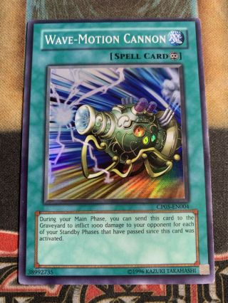 Yugioh Wave - Motion Cannon Cp05 - En004 Rare