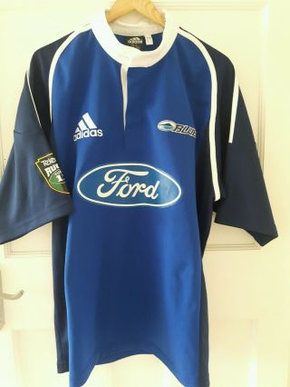 Auckland Blues Rugby Shirt/jersey 2001/2002 - Rare/vintage/classic/official