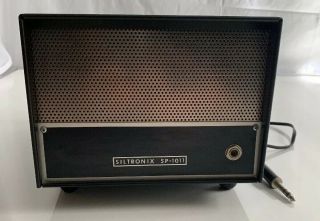 Vintage Siltronix Sp - 1011 Ham Radio Speaker - Rare - Look