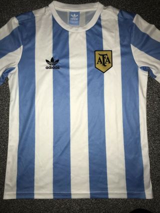 Argentina Retro Home Shirt 1978/80 Medium Rare