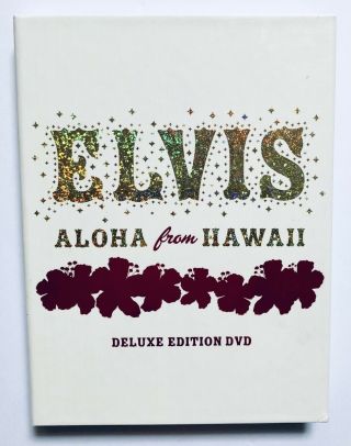 Elvis Presley 2 Discs Rare Like Elvis Aloha From Hawaii Dvd Deluxe Edition