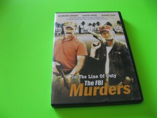 In The Line Of Duty: The Fbi Murders (dvd,  2005) Rare Michael Gross,  David Soul