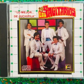 Los Sagitarios - Lo Mejor De Juchipila (cd,  1989) Ultra Rare Latin Spanish Lang
