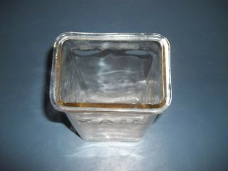 Rare Vintage Glass Mailbox Visible Mailbox Glass Only 2