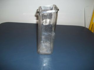 Rare Vintage Glass Mailbox Visible Mailbox Glass Only 3