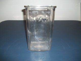 Rare Vintage Glass Mailbox Visible Mailbox Glass Only 4