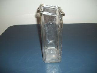 Rare Vintage Glass Mailbox Visible Mailbox Glass Only 5