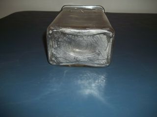 Rare Vintage Glass Mailbox Visible Mailbox Glass Only 7