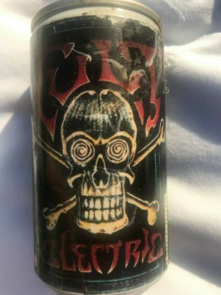 The Cult Rare Electric Promo Beer Soda Pop Can 1987 With 3 Cds