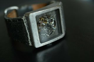 Lucky Brand watch,  skeleton,  wristwatch,  automatic/ mechanical,  unique and rare 3