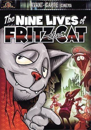 The Nine Lives Of Fritz The Cat - Mgm Dvd Avant - Garde Cinema - - Oop/rare