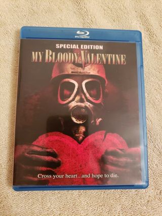My Bloody Valentine (1981) (blu - Ray Disc,  2009) Rare Oop