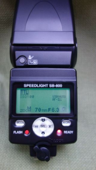 Nikon SB - 800 Speedlight Flash SB - 800 rarely 2