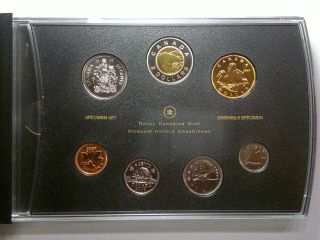 2008 Canada Specimen Coin Set - Includes Rare Eider Duck Dollar Coin