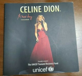 Celine Dion Rare Las Vegas Special Edition Program Unicef