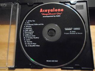 Rare Adv Promo Aceyalone,  Rjd2 Cd Magnificent City Hip Hop Freestyle Fellowship