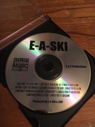 Rare E - A - Ski 13 Track Cd Single Dj Promo Only Bay Area San Quinn E40 Too Short
