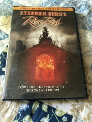 Rose Red (dvd,  2002,  2 - Disc Set) Rare Oop Stephen King Horror