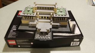 Retired Rare Lego Architecture 21017 Imperial Hotel Tokyo Japan Looks Complete