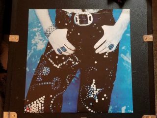 U2 Achtung Baby Rare Square Collage Promo Poster The Edge Anton Corbijn