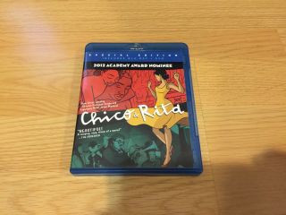 Chico & Rita (blu - Ray Disc,  2012) Animation For Grown - Ups Gkids Oop Rare
