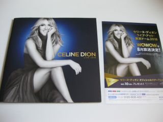 Rare Céline Celine Dion Japan Tour Program Live 2018 Japanese Concert Brochure