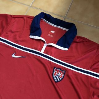 Rare Vtg 90s 1998 Nike US Soccer Away Jersey Shirt Team USA World Cup L Futbol 2