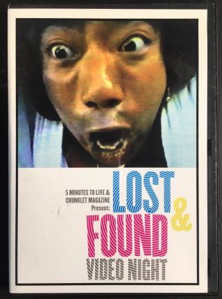 Lost & Found Video Night Vol 1 Dvd 2003 Elvis Mr.  T Crispin Glover Rare Weird