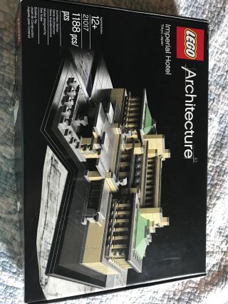 Retired Rare Lego Architecture 21017 Imperial Hotel Tokyo Japan Previously Built