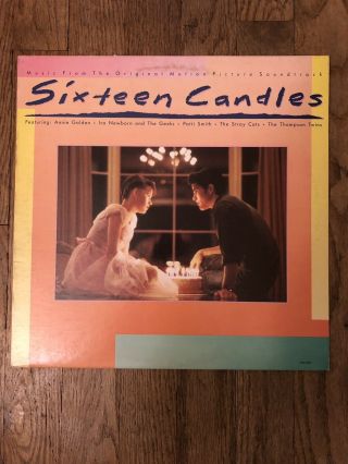 Sixteen Candles Lp Orig 1984 Stray Cats Thompson Twins Molly Ringwald Rare