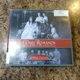 The Family Romanov 8 - Disc Set Candice Fleming (cd Audiobook,  Unabridged) Rare