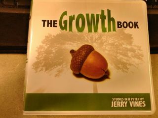Dr.  Jerry Vines " The Growth Book " 9 Part Cd Series Through 2 Peter Rare