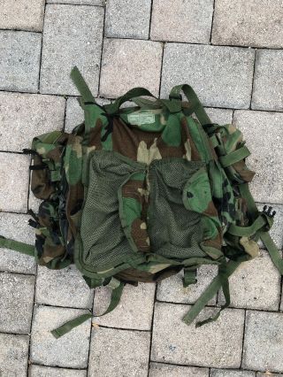 Surplus Us Army Molle Ii Modular Lightweight Load Carrying Medic Bag Camo Rare