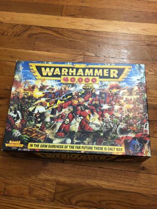 Warhammer 40k 2nd Edition Box Set - Games Workshop - Rare