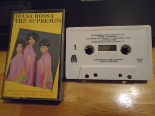Rare Oop Diana Ross & The Supremes Cassette Tape I Hear A Symphony Motown Soul