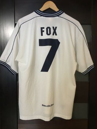 Tottenham Hotspur 1997/1998/1999 Home 7 Fox Shirt Jersey Rare Vintage