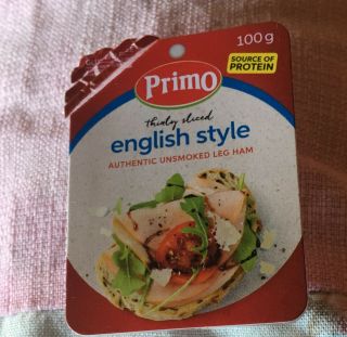 Coles Little Shop 2 Primo English Style Ham Manufacturing Fault Extremely Rare
