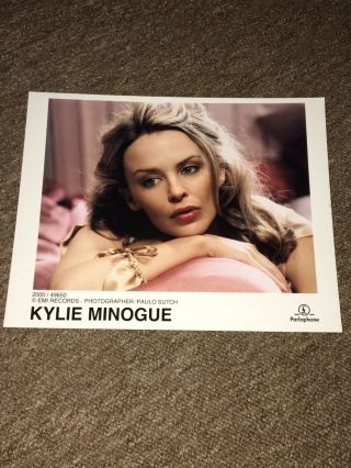 Kylie Minogue - Very Rare Promotional Music Press Photo.  Emi Records