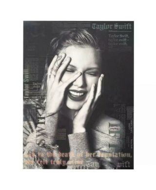 Taylor Swift Reputation Holographic Lenticular 3d Poster Rare