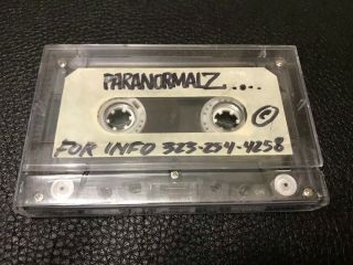 Paranormalz Mega Rare Random Rap Demo Tape