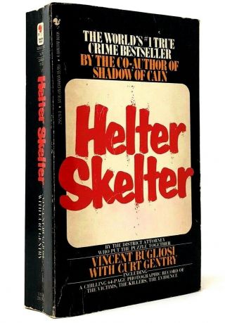 Helter Skelter : The True Story Of The Manson Murders By Vincent Bugliosi Rare