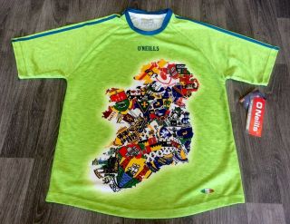 O’neills Gaa All Ireland Crest Jersey Shirt Small Rare