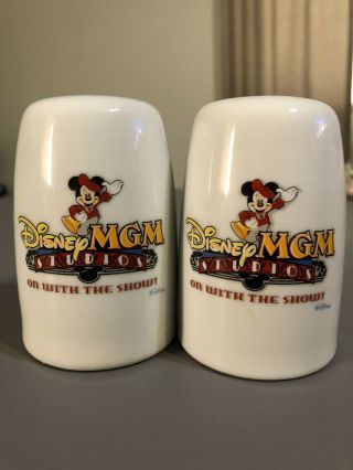 Disney Mgm Studios Salt And Pepper Shakers Rare