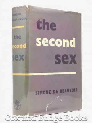 Simone De Beauvoir The Second Sex 1956 1st/2nd Hb In Rare Dw Feminist Landmark