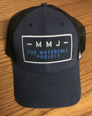 My Morning Jacket The Waterfall Project North Face Trucker Mesh Concert Hat Rare