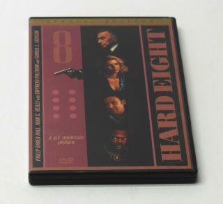 Hard Eight Special Edition 1996 Dvd,  Insert Rare Oop Pt Anderson Vg Cond