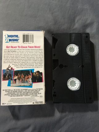 Disney MEET THE DEEDLES 1998 VHS RARE Paul Walker 2